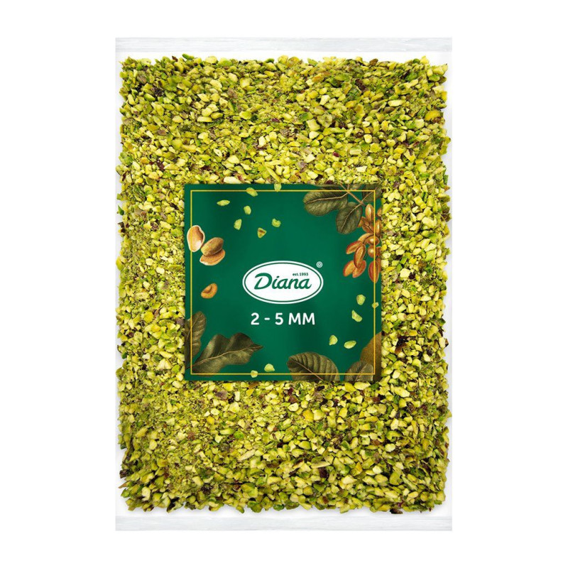 Kousky z pistáciových jader 2-5mm 1 kg | Diana Company