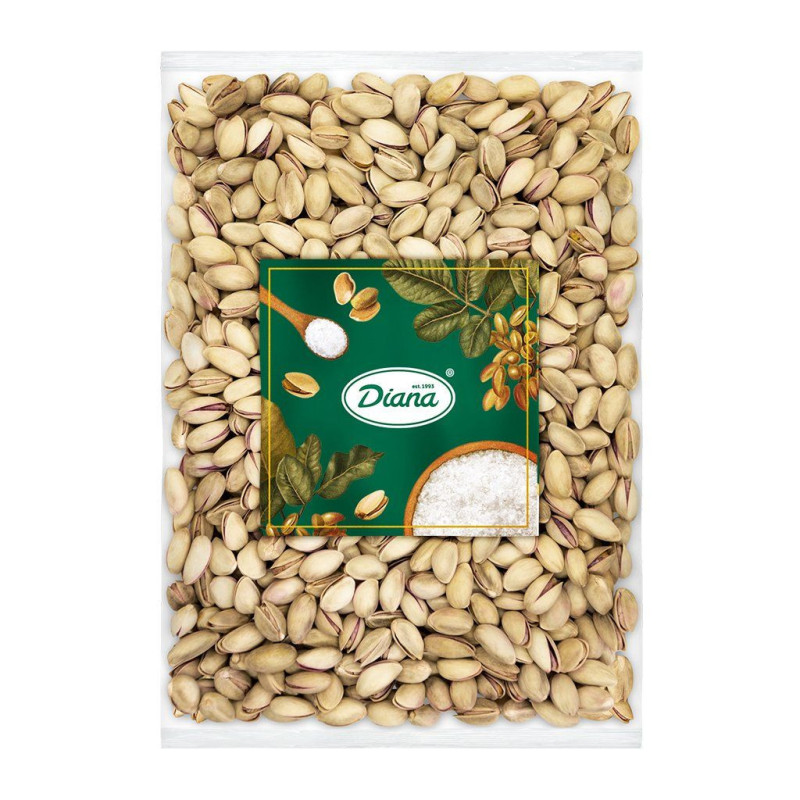 Pistácie pražené solené 1000g | Diana Company