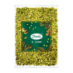 Kousky z pistáciových jader 2-5mm 500 g | Diana Company