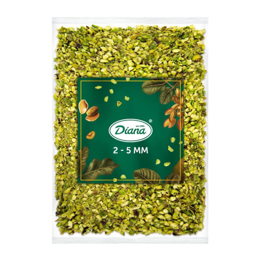 Kousky z pistáciových jader 2-5mm 500 g | Diana Company