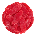 Rodajas de piña con sabor a frambuesa 250 g | Nutsman