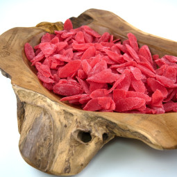 Шматочки ананаса зі смаком малини 250 g | Nutsman