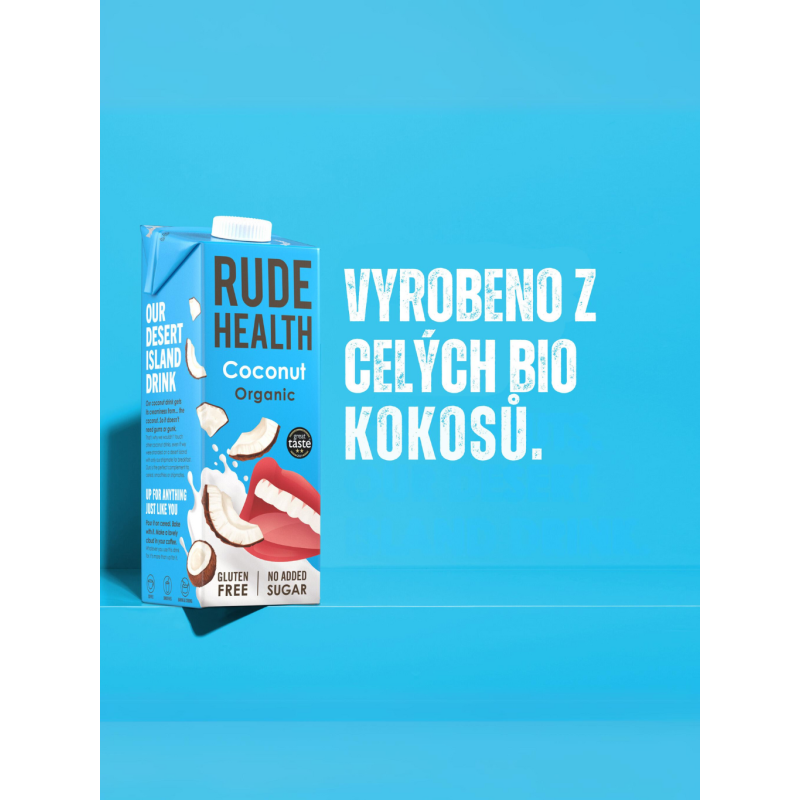 Kokosový nápoj BIO 1 l | Rude Health
