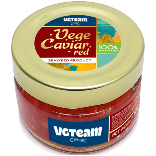VegeCaviar Red – Plant-Based Caviar Alternative 100 g | VGTeam
