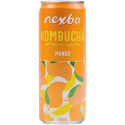 Kombucha de mango – ligeramente gaseosa, sin azúcar, 330 ml | Nexba