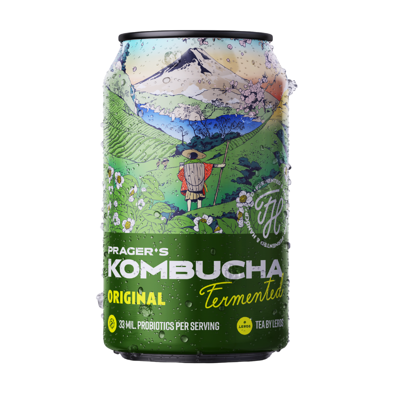 Kombucha Original – fermentovaný čajový nápoj 330 ml | Prager's