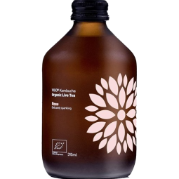 Kombucha Rose – organic drink with rosehip 330 ml | VIGO