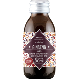 Шот с женьшенем Panax ginseng BIO 90 мл | Organic Human