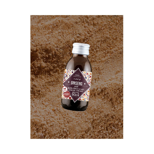 Shot de ginseng BIO com Panax ginseng 90 ml | Organic Human