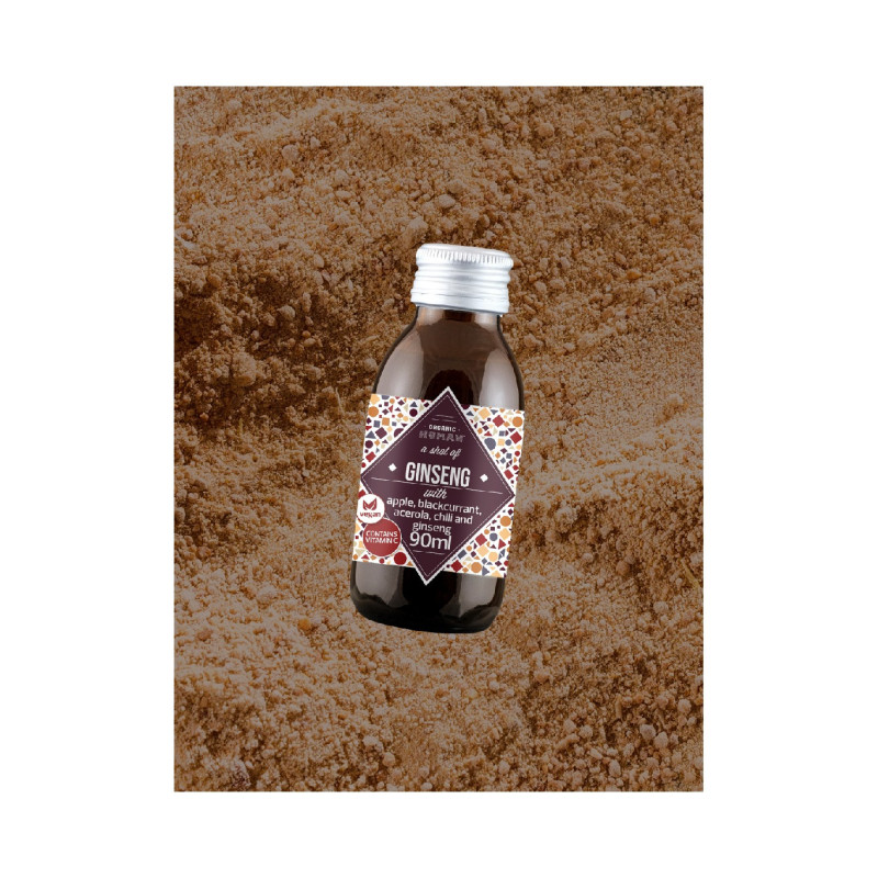 Shot de ginseng BIO com Panax ginseng 90 ml | Organic Human