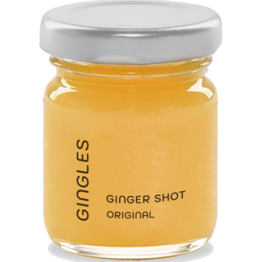 Shot de gengibre Original – prensado artesanal 50 ml | Gingles