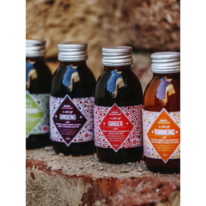 Ginger Shot BIO with beetroot and chilli 90 ml | Organic Human