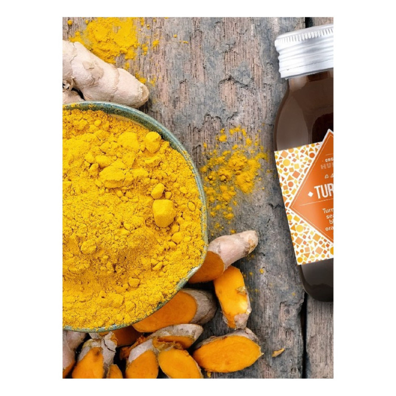 Turmeric Shot BIO with ginger and sea buckthorn 90 ml | Organic Human