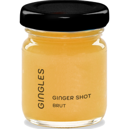 Chupito de jengibre Brut – sin azúcares añadidos 50 ml | Gingles