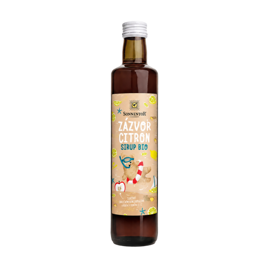 Jarabe BIO - Jengibre y Limón 500 ml | Sonnentor