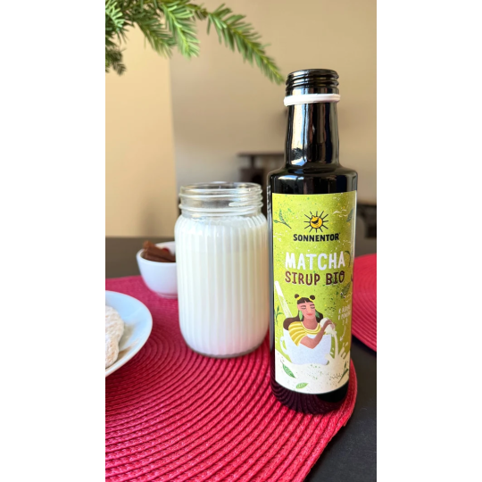 Organic Syrup - Matcha 250 ml | Sonnentor