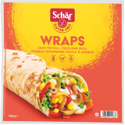 Wraps tortilla sin gluten 160 g (2x80 g) | Schär