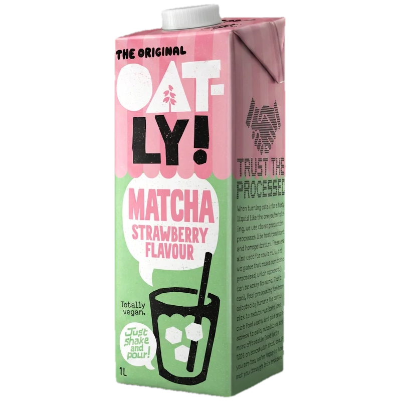 Oat Matcha Strawberry Oat Drink 1 l | Oatly