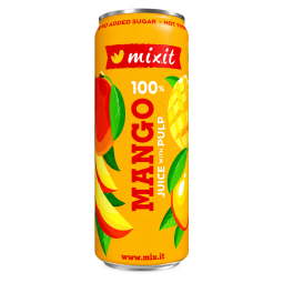Сік Mixit – 100% манго з м’якоттю 320 мл | Mixit