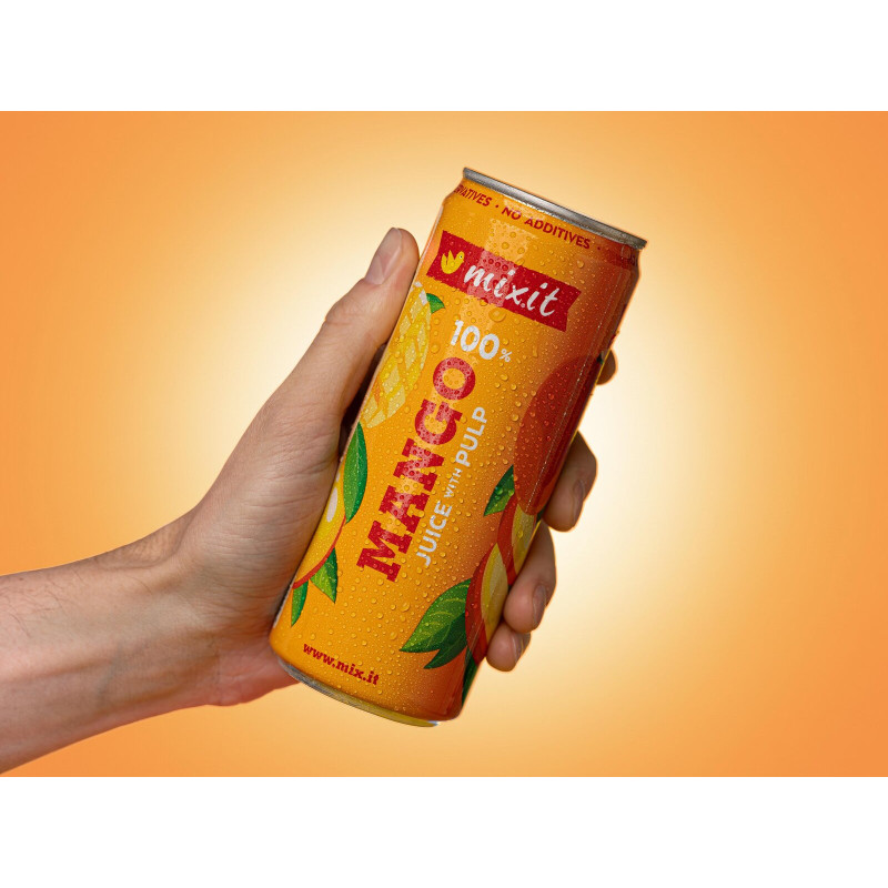 Zumo Mixit – 100 % mango con pulpa 320 ml | Mixit