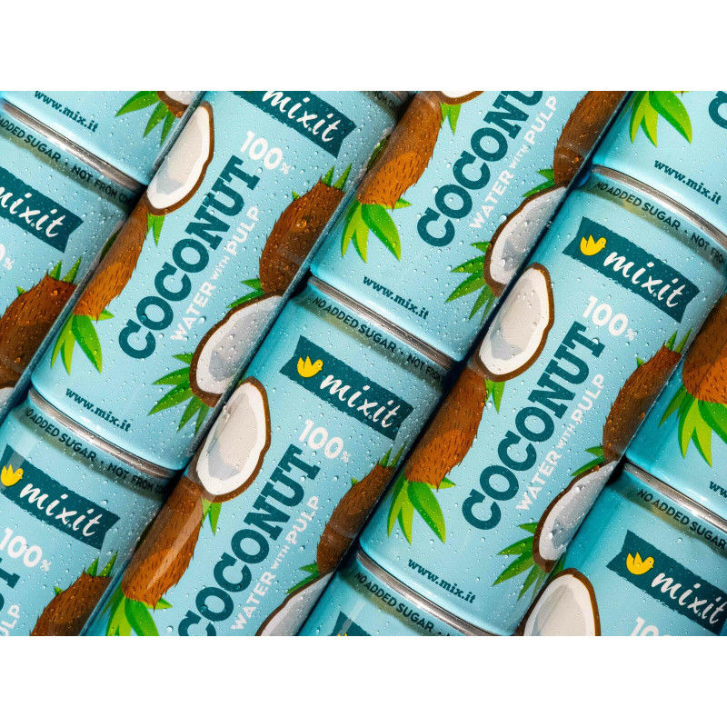 Água de coco Mixit – 100% coco com polpa 320 ml | Mixit
