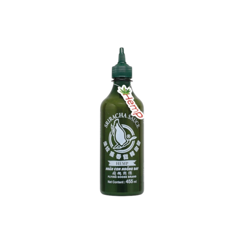 Omáčka Sriracha - zelená Hemp 455ml