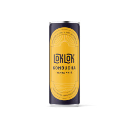 Kombucha Yerba Maté plech 330 ml  | LOKLOK