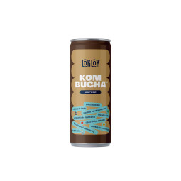 Kombucha káva plech 330 ml | LOKLOK