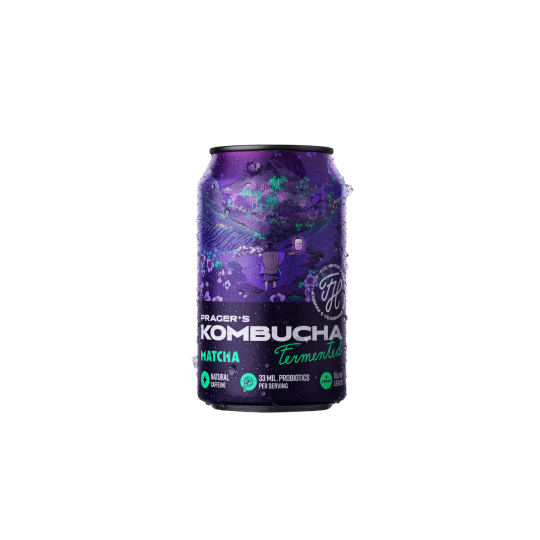 Prager's | Kombucha matcha 330ml | plechovka