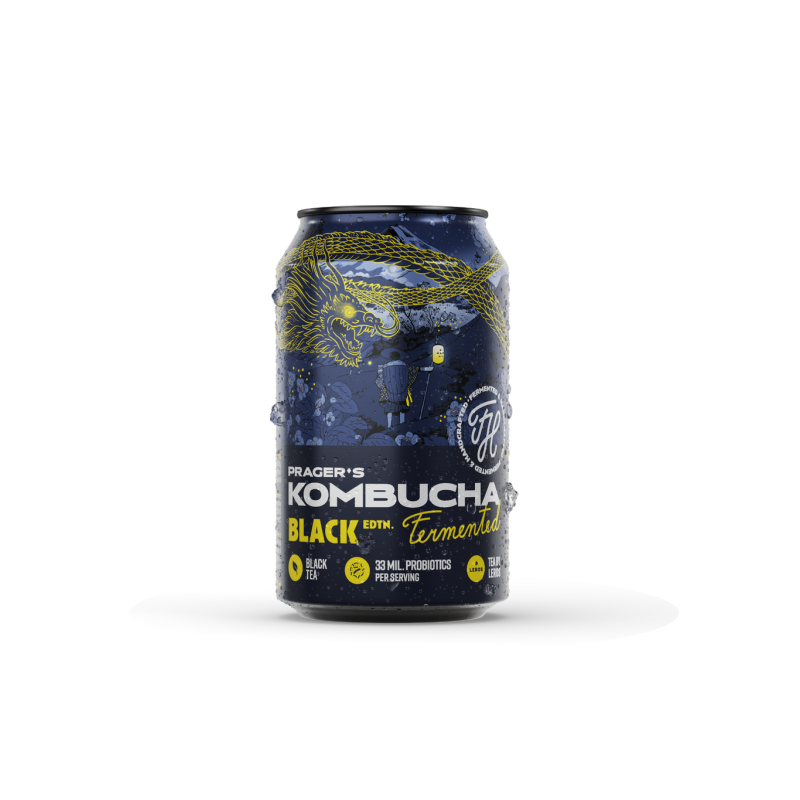 Prager's | Kombucha black edition 330ml