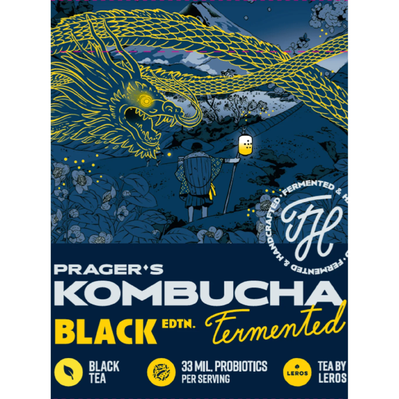 Prager's | Kombucha black edition 330ml