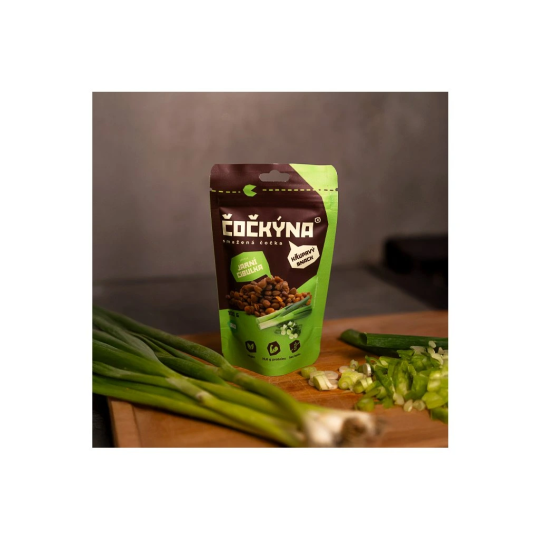 Čočka smažená - jarní cibulka 40 g BIO   ČOČKÝNA