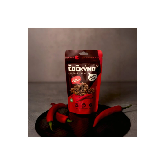Čočka smažená - chilli 40 g BIO   ČOČKÝNA